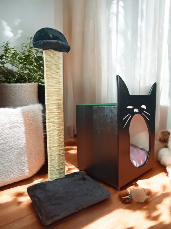 CASA PARA GATO mas RASCADOR - Imagen 2