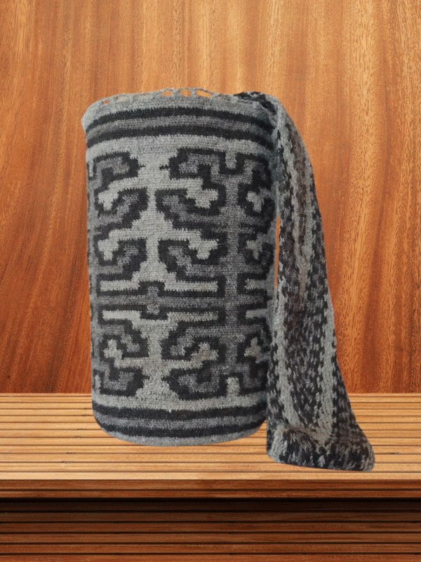 Mochila Arhuaca Tradicional en Lana de Oveja - Imagen 2