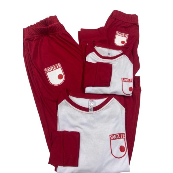 PIJAMA FUTBOLERA DE CABALLERO DE SANTA FE - Imagen 3