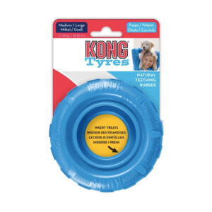 Kong Tire Puppy Mediana Azul