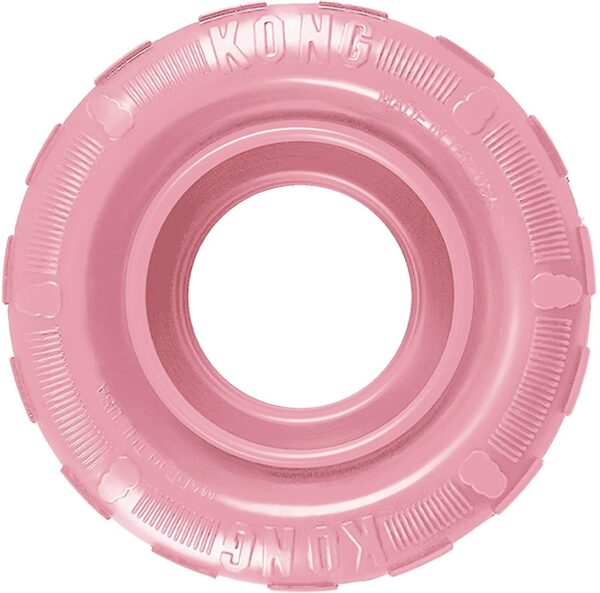 Kong Tire Puppy Mediana Rosado - Imagen 2