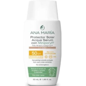 ANA MARIA PROTECTOR SOLAR ACQUA SERUM CON MINIPORYL CON COLOR 50ML