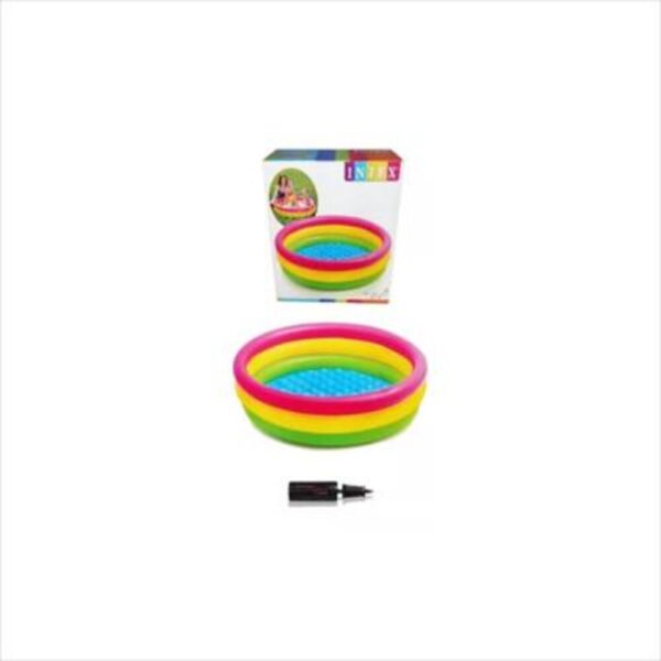 Piscina 114cm Rodadero de Niño 100 Pelotas Inflador Aventura refrescante para el - Imagen 2