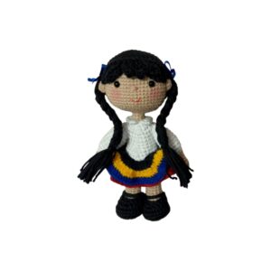 Muñequita andina tradicional