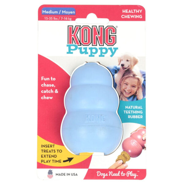Kong Puppy Azul Small - Imagen 2