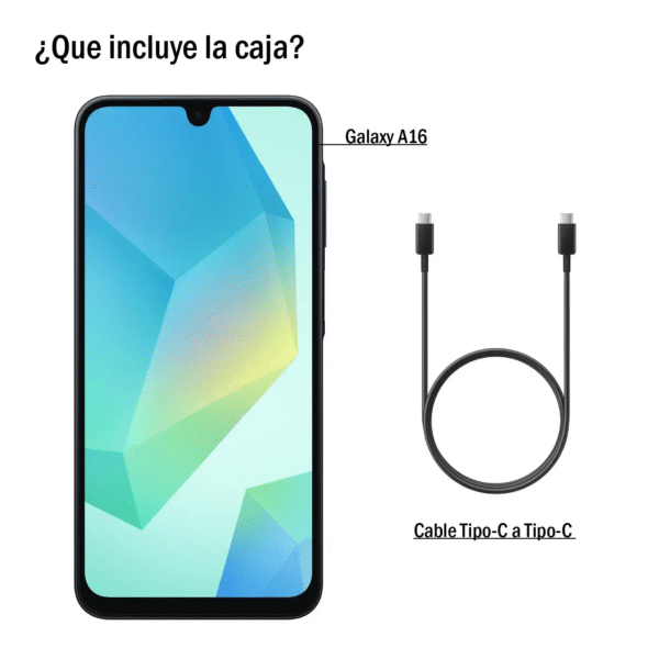 Celular Samsung Galaxy A16 128 Almacenamiento 6 Ram Negro - Imagen 3