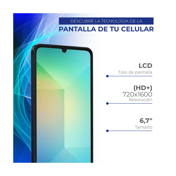 Celular Samsung A06 128 Almacenamiento 4 Ram Negro - Imagen 5