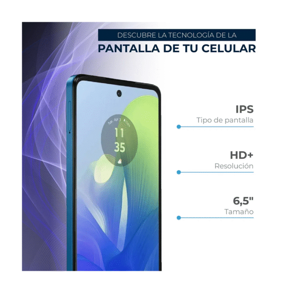 Celular Moto G04s 256 Almacenamiento 4 y 4 Ram Azul - Imagen 3