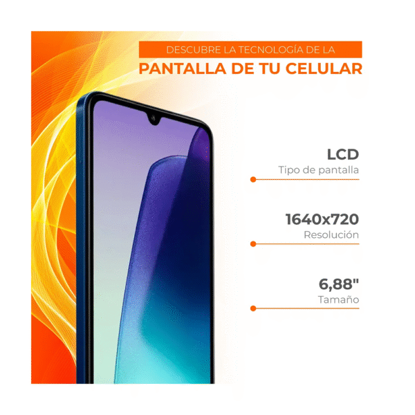 Celular Xiaomi Redmi 14C 256 Almacenamiento 4 de Ram Azul - Imagen 2