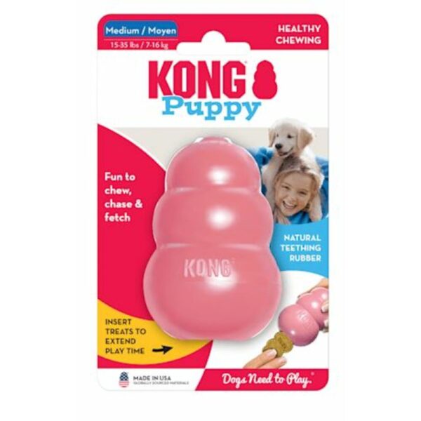 Kong Puppy Rosado Small