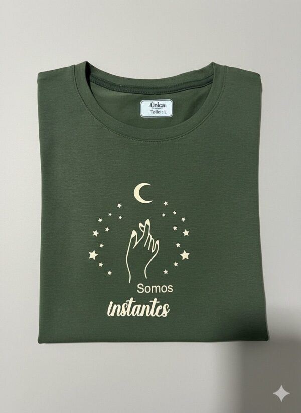 Camiseta Somos instantes - Imagen 2