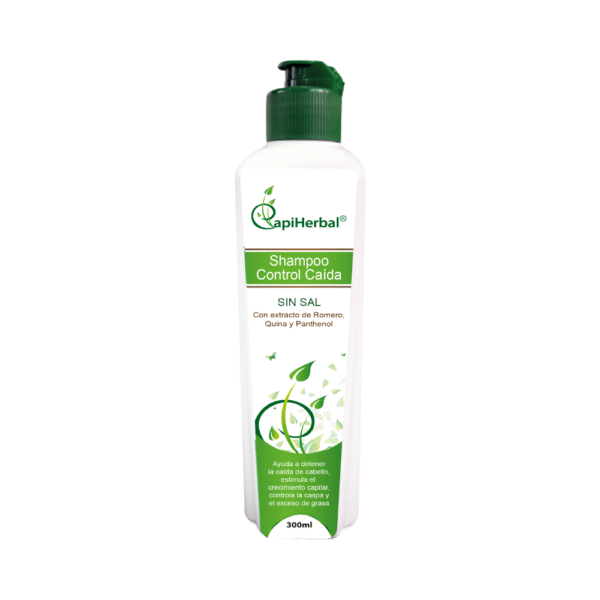 Shampoo anticaída con romero, quina y ortiga – CapiHerbal