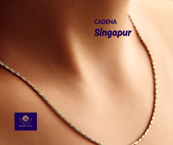 Cadena Singapur Mujer - Imagen 2