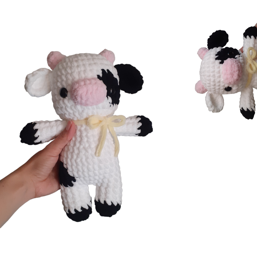 Mariposa Holstein Vaquita tejida - Imagen 2