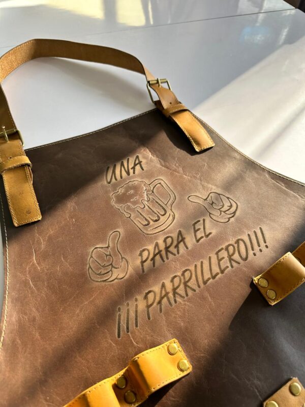 Delantales de cuero personalizados - Imagen 4