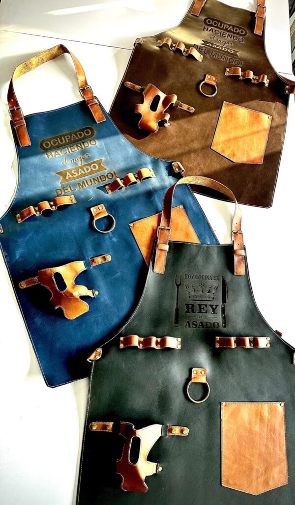 Delantales de cuero personalizados