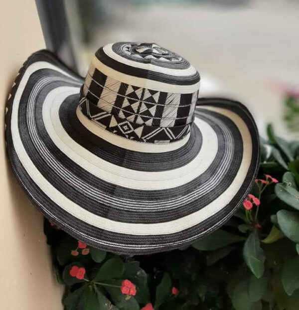 Sombrero Vueltiao 23 Fibras Artesanal Zenú - Imagen 2