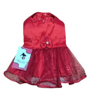 Vestido Rojo Tuttu para Mascota