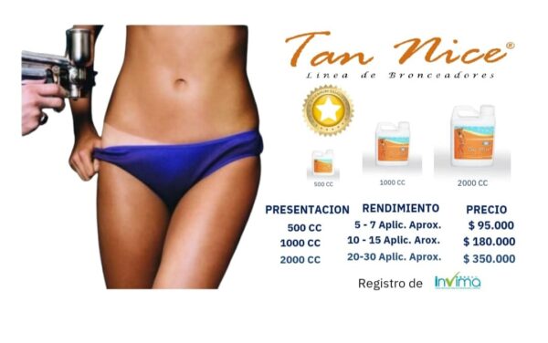 Liquido Bronceador para Spray - Imagen 2