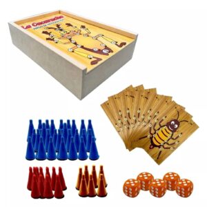 Juego de mesa la cucaracha imantada integracion familiar 7 jugadores