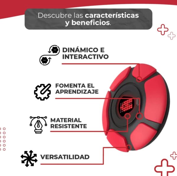 Juego Mesa Basta Palabras Español Electronico Piensa Rapido - Imagen 2