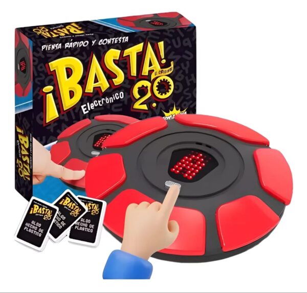 Juego Mesa Basta Palabras Español Electronico Piensa Rapido