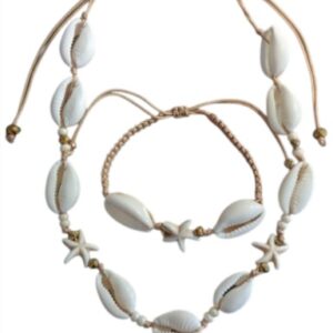 Collar y manilla de Conchas