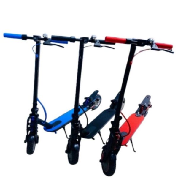Patineta Eléctrica Portátil Con Amortiguador Frontal - Imagen 2