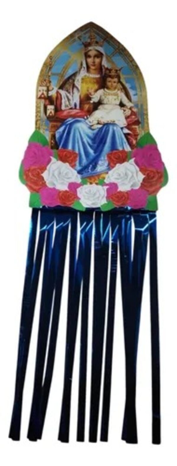 Flecos de la Virgencita Para decorar tu carro o moto con fe amor y estilo - Imagen 4