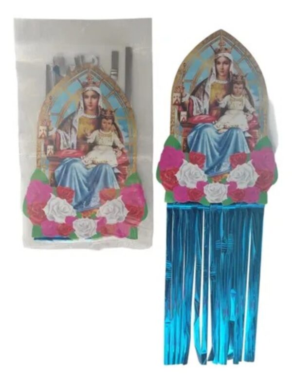 Flecos de la Virgencita Para decorar tu carro o moto con fe amor y estilo - Imagen 5