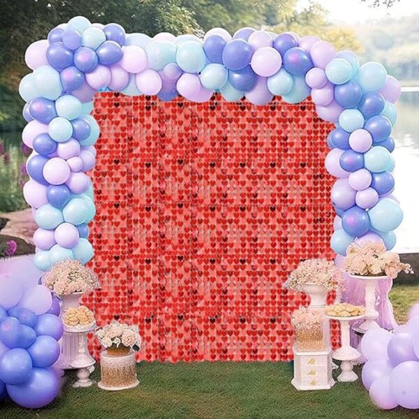 Panel Decorativo de Corazones Rojos Brilla el Amor en Cada Rincón - Imagen 6