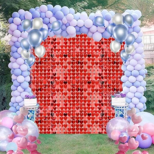 Panel Decorativo de Corazones Rojos Brilla el Amor en Cada Rincón - Imagen 3