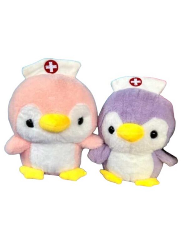 Peluche Pingüino Enfermerita Dulzura que cuida