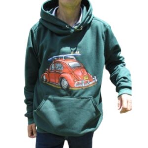 HOODIE EN ALGODON PERCHADO