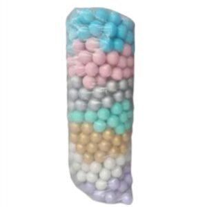 Pack 500 Pelotas Color Pastel de 8 cm Diversión Inagotable para Juegos Infantiles