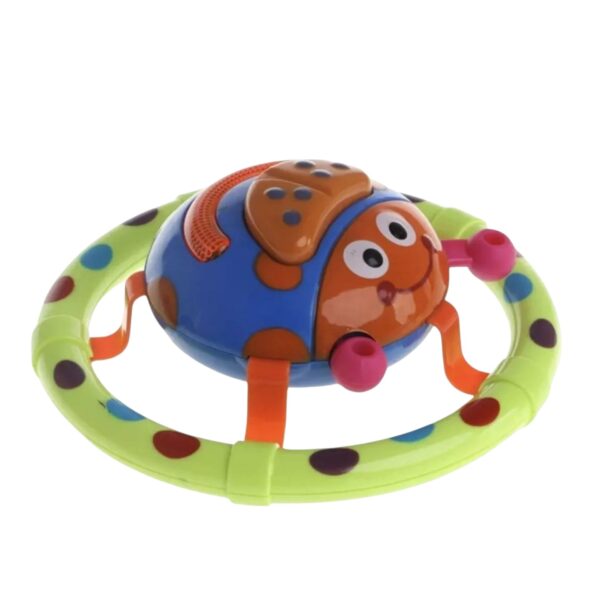 Sonajero mariquita Luces sonido juguete estimulacion oido Niños - Imagen 2