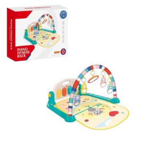 Gimnasio tapete piano musical diseño buho estimula temprana bebes