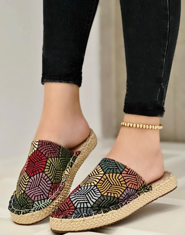 Zueco espadrilla en yute