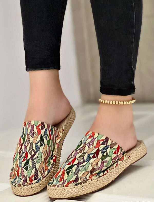 Zueco espadrilla en yute - Imagen 4