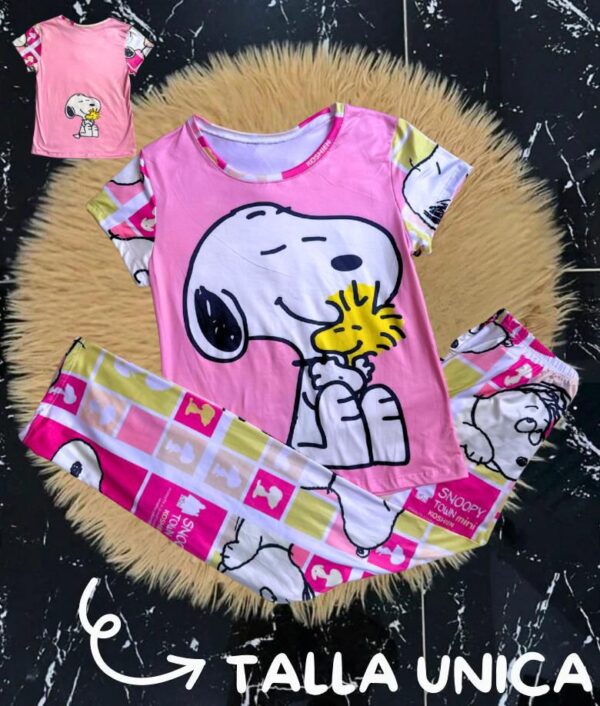 Pijama para niña de Snoopy - Imagen 2