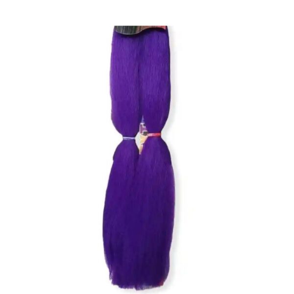 Cabello Peluca Violeta Guerreras Kpop Rumi - Imagen 2