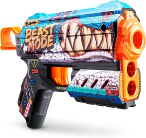 x shot beast mode pistola de dardos mas 8 cargas