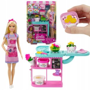 Barbie Tienda de Flores Set de Juego