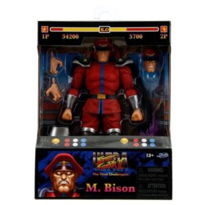 Figura de accion M Bison Ultra Street Fighter II Jada 6 pulgadas