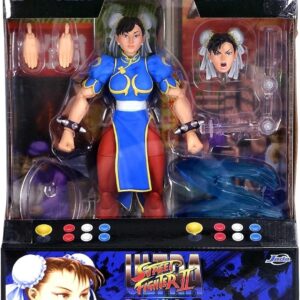 Figura de accion Chun Li Ultra Street Fighter II Jada 6 pulgadas