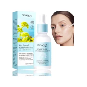 SERUM FACIAL HINOJO MARINO DE ACIDO HIALURONICO BIOAQUA 30ML