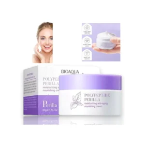 CREMA FACIAL ANTIEDAD CON EXTRACTOS DE PERILLA Y POLIPEPTIDO BIOAQUA