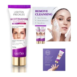 JABON FACIAL BLANQUEADOR CON NICOTINAMIDA SADOER
