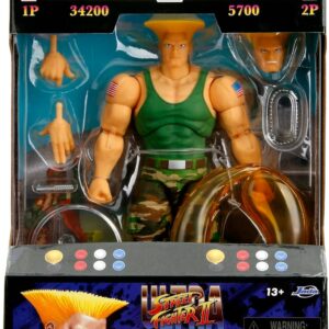 Figura de accion Guile Ultra Street Fighter II Jada 6 pulgadas