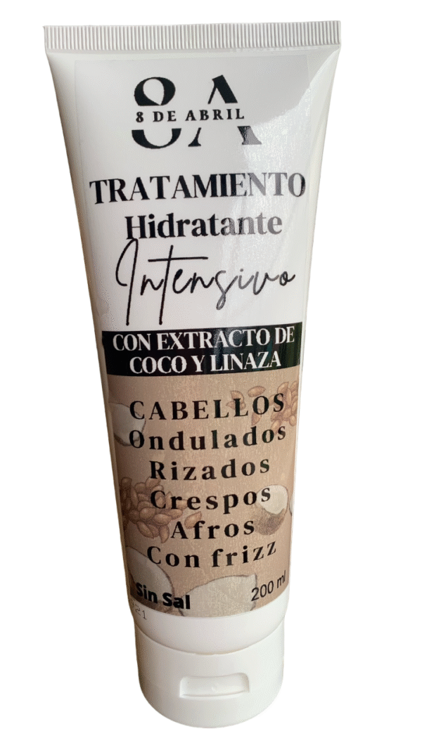Tratamiento de coco para cabellos ondulados o con Frizz - Imagen 2